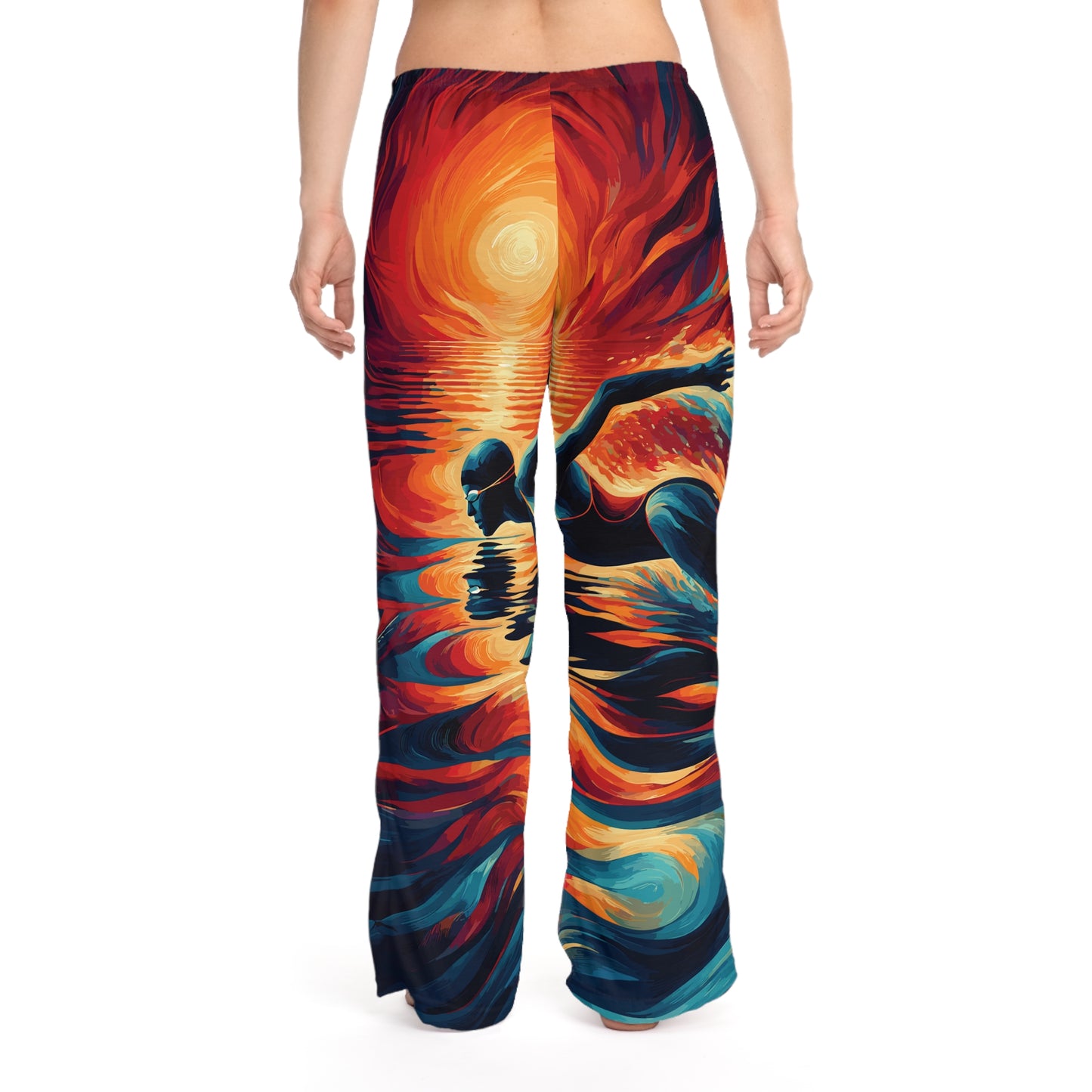 Swimming Pajamas, Abstract Ocean