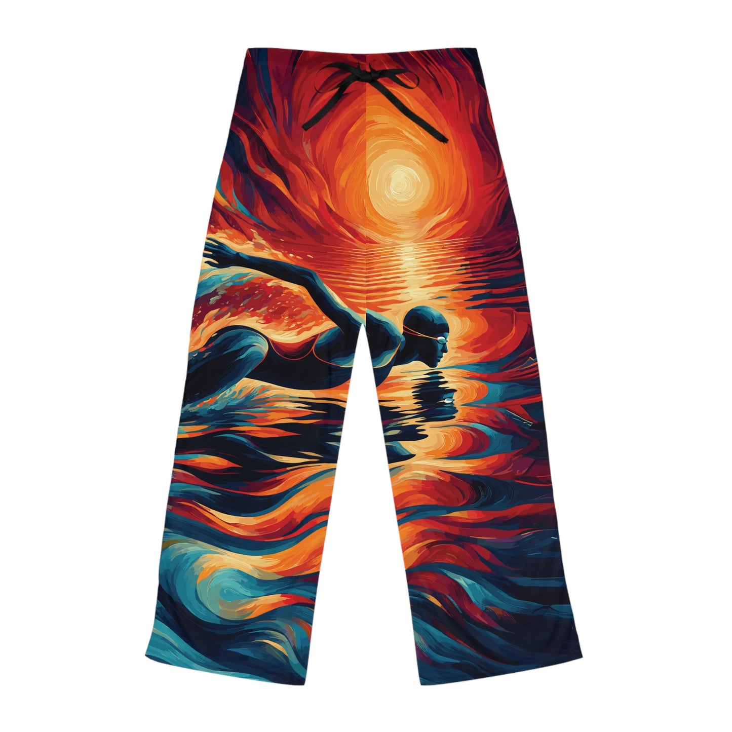 Swimming Pajamas, Abstract Ocean