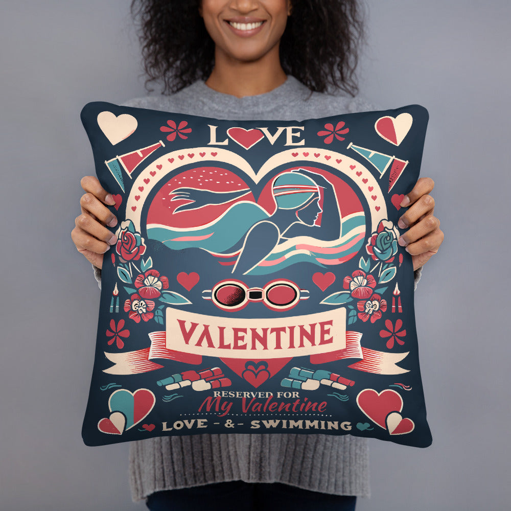 Valentine's Day Swim Pillow