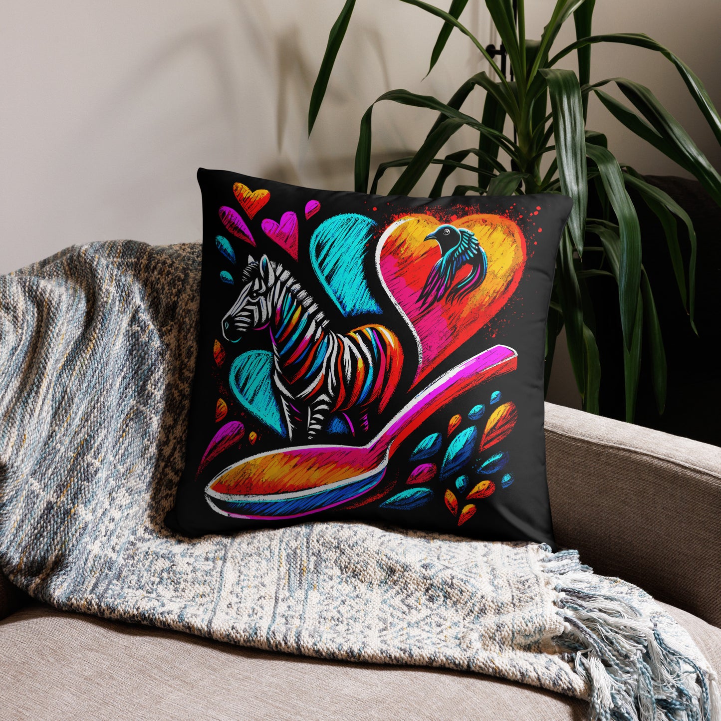 Rare Disease Gift Pillow, Chronic Illness Support