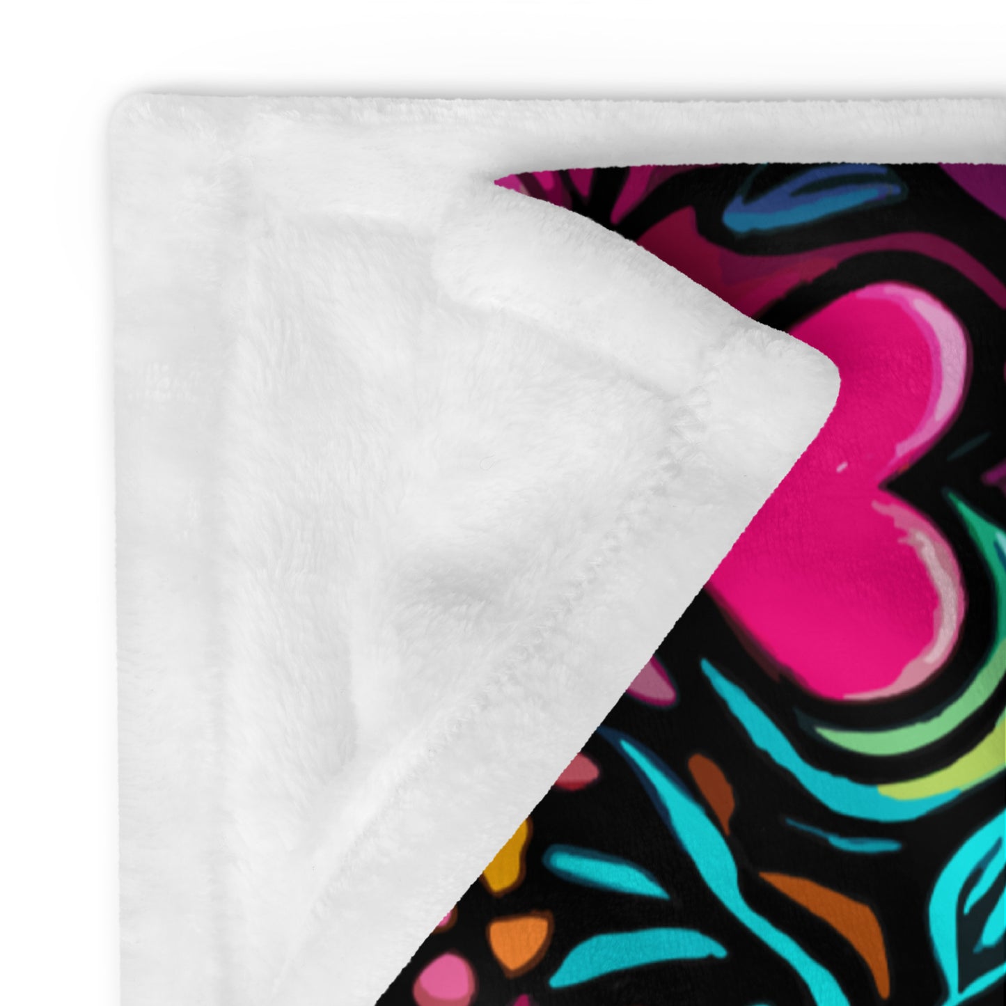 Vibrant Zebra Chronic Illness Blanket