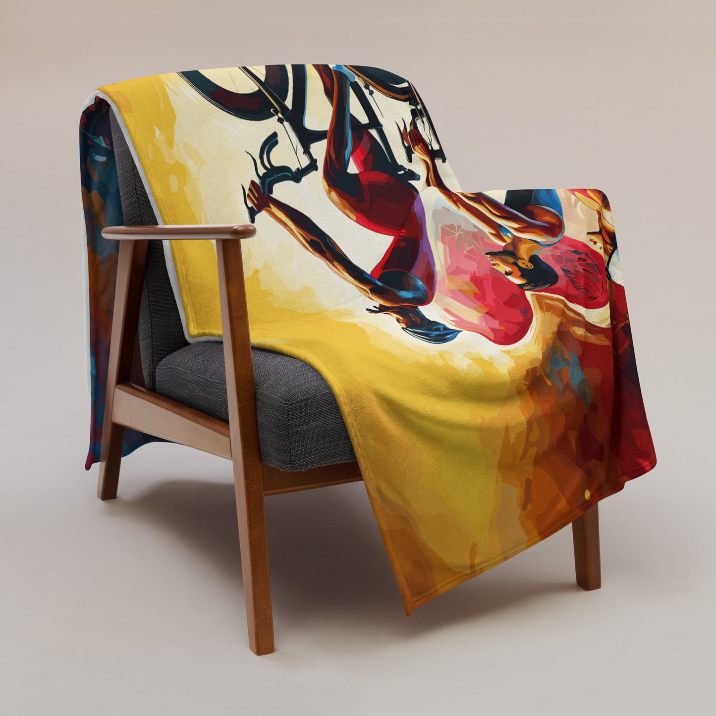Valentine's Triathlon Blanket