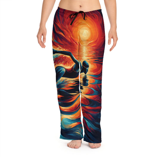 Swimming Pajamas, Abstract Ocean