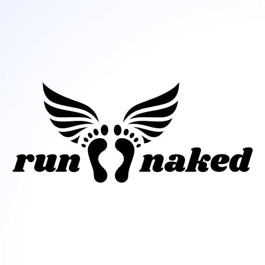 Running-themed logo graphic.