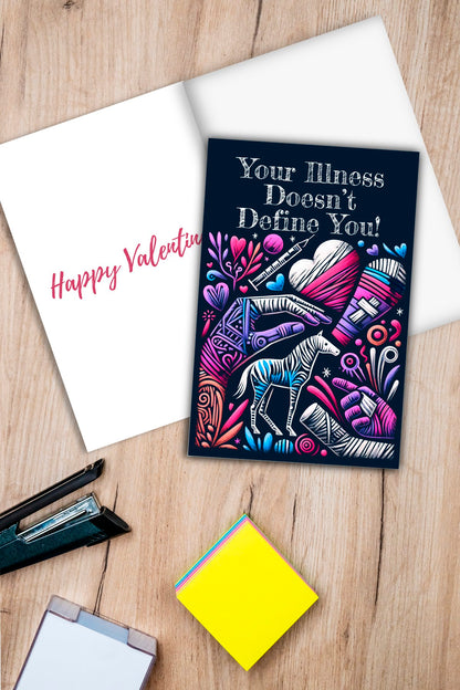 Chronic Illness Printable Valentine's Day Card