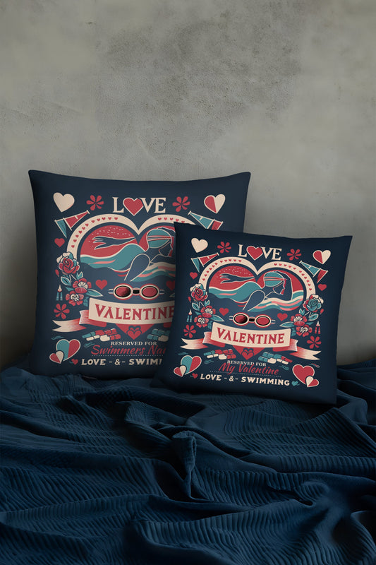 Valentine's Day Swim Pillow