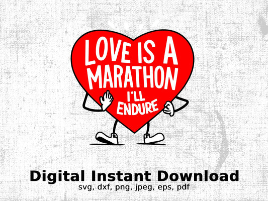 Love is A Marathon Digital Download