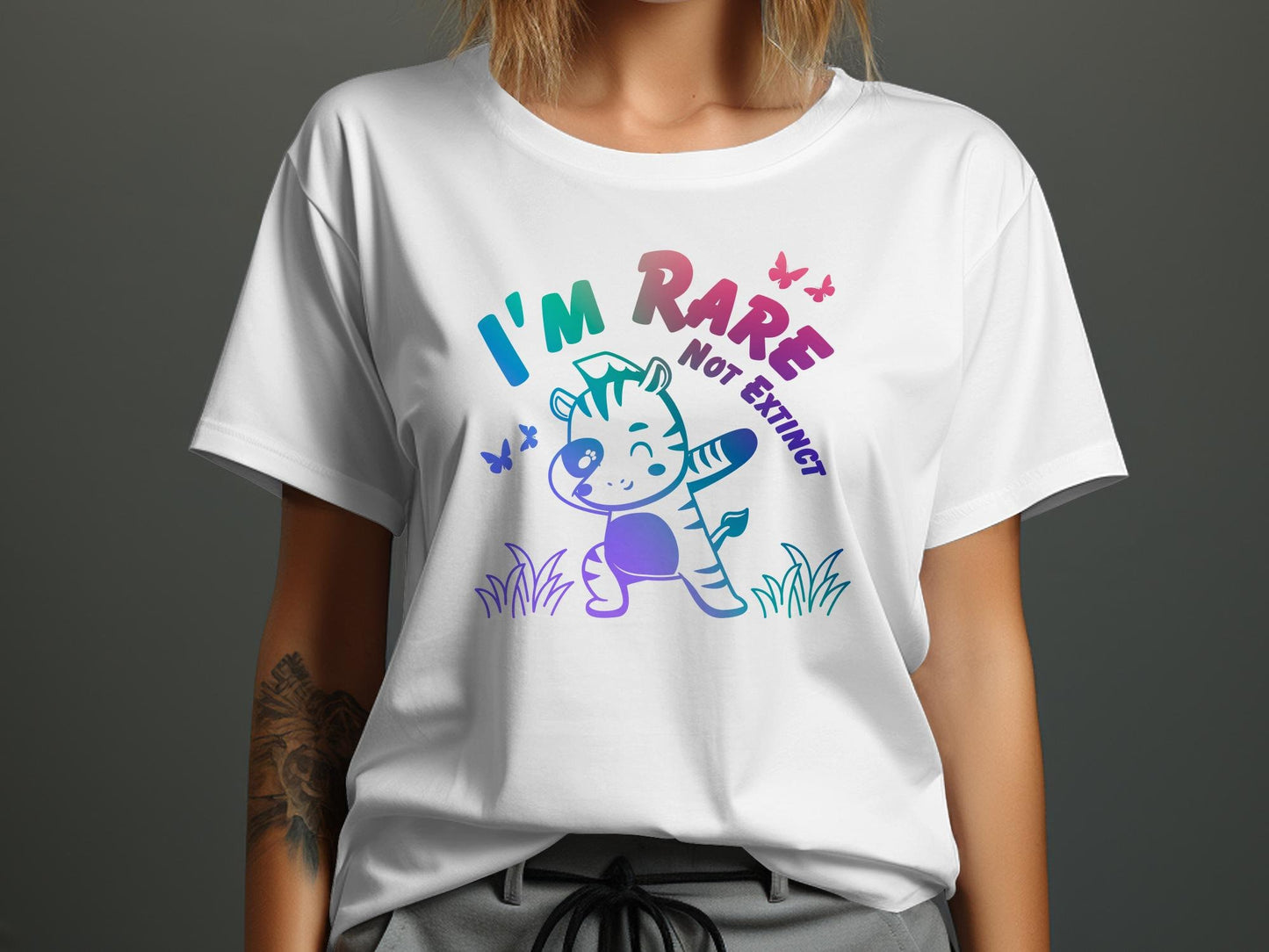 Rainbow Rare Disease Family T-Shirt Set